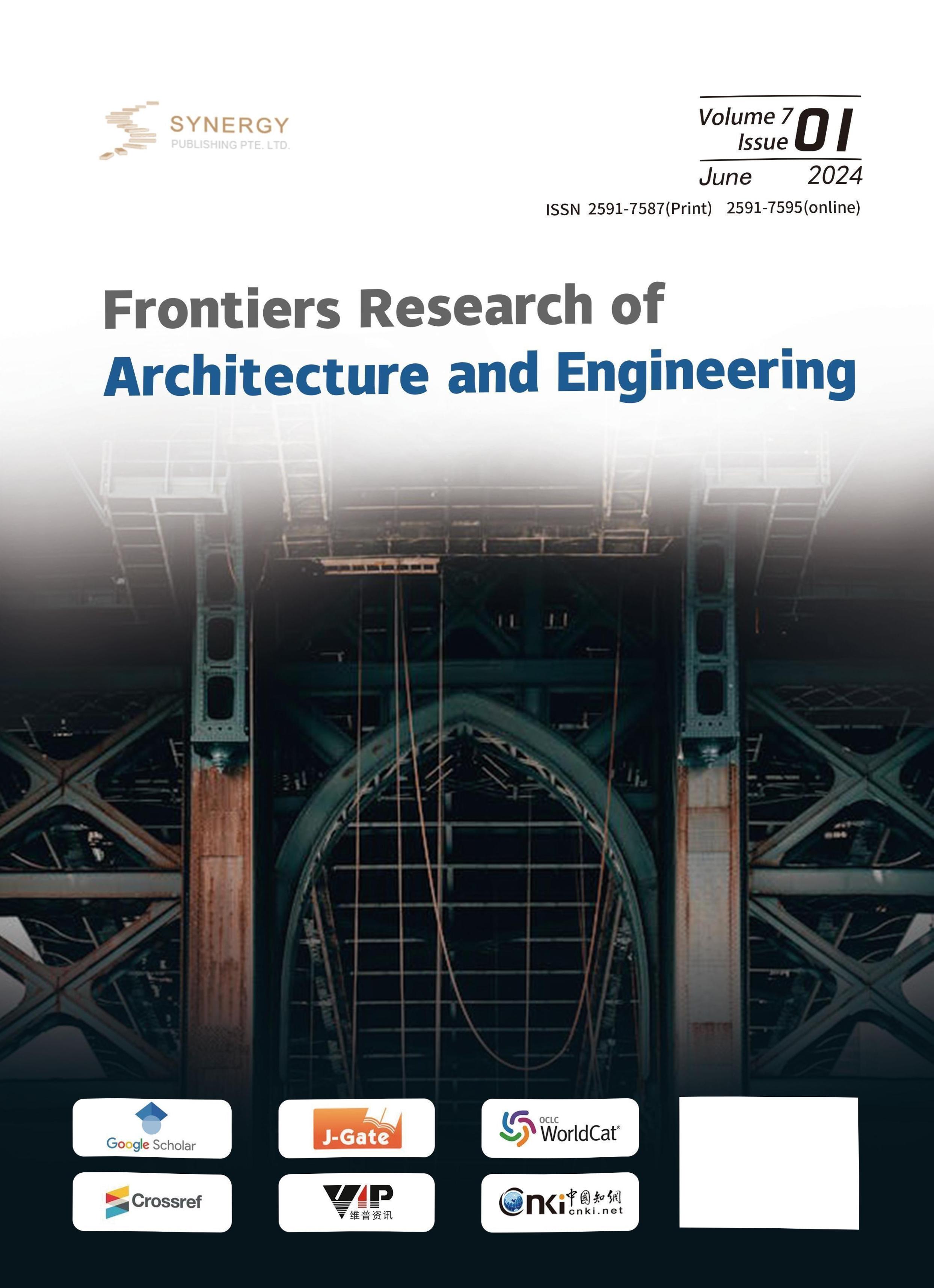 Frontiers Research of Architecture and Engineering Cover