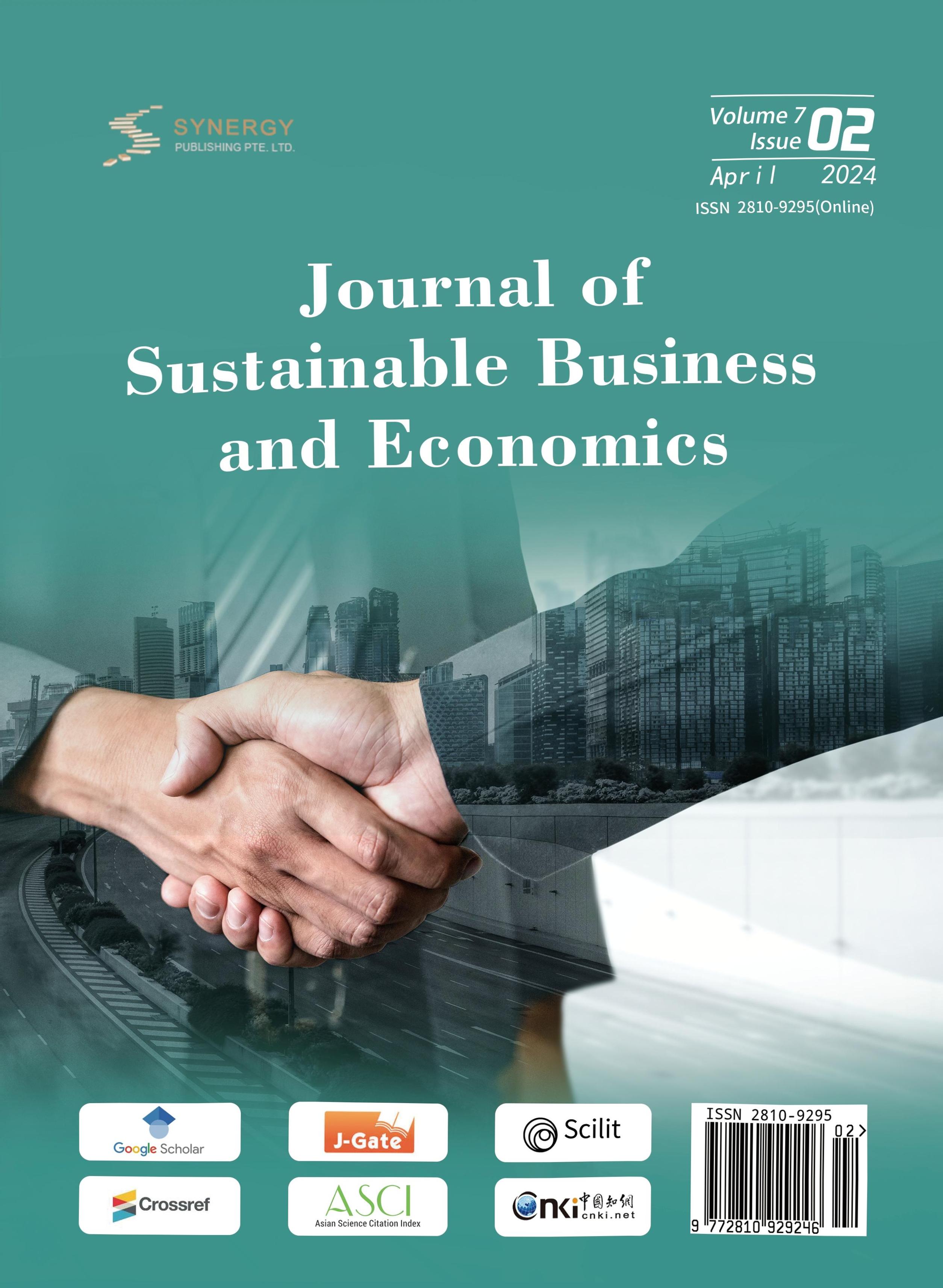 Journal of Sustainable Business and Economics Cover